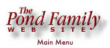 The Pond Family Web Site